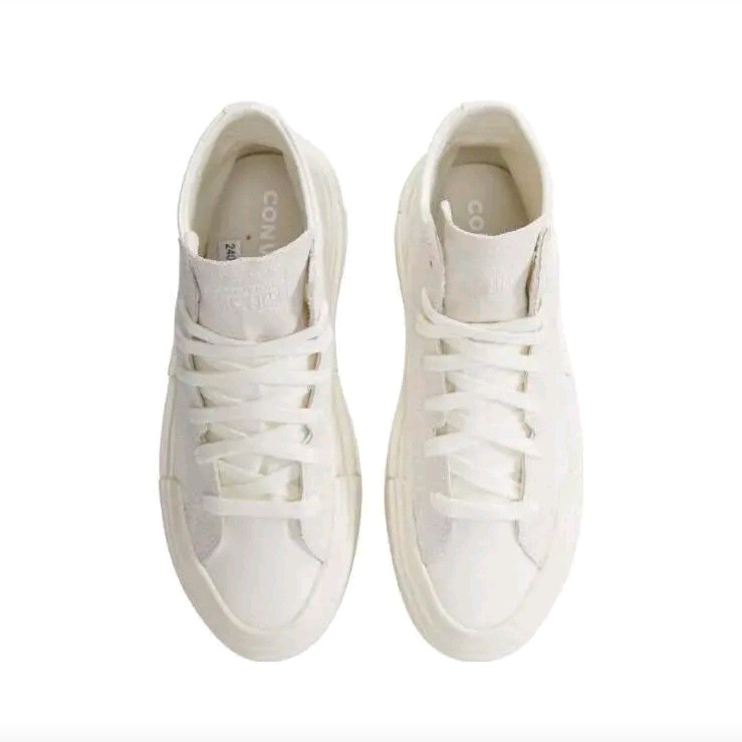 Converse Chuck Taylor All Star Men's and Women's Skateboarding Shoes, Niche Design, Shockproof Sneakers, White