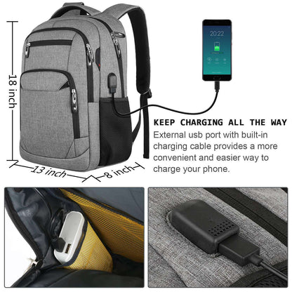 Mochila Masculina de Viagem Bolsa Fotográfica Lente de Câmera Externa Preta Ergonômica para Laptop de Grande Capacidade Impermeável para Montanhismo