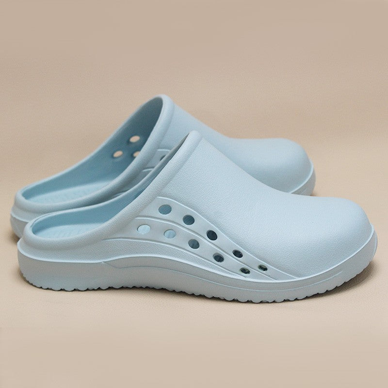 High Quality Scrub Shoes Non-slip Dentist Nursing Clogs Healthcare Service Work Slippers Soft Operating Room Protective Clogs