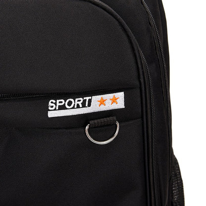 Mochilas Minimalistas de Grande Capacidade Masculinas Impermeáveis Oxford Mochila Escolar para Deslocamento Casual de Negócios Múltiplos Bolsos Bolsa de Viagem
