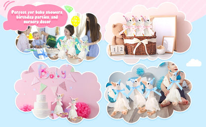 6/16 Peças Lembrancinhas de Festa Ganso Bobo Bichos de Pelúcia Brinquedos de Pelúcia Presentes de Chá de Bebê Aniversário (Tamanho: 25CM)