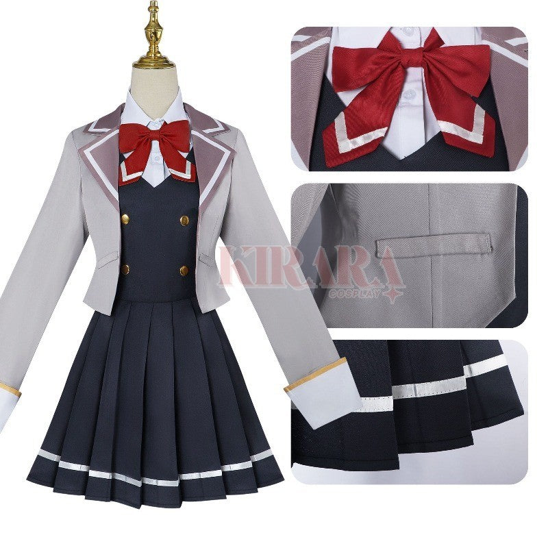 Anime Alisa Mikhailovna Kujou Cosplay Costume Wig Girl Jk Uniforms Hair Women Role Play Party Halloween Outfits Set