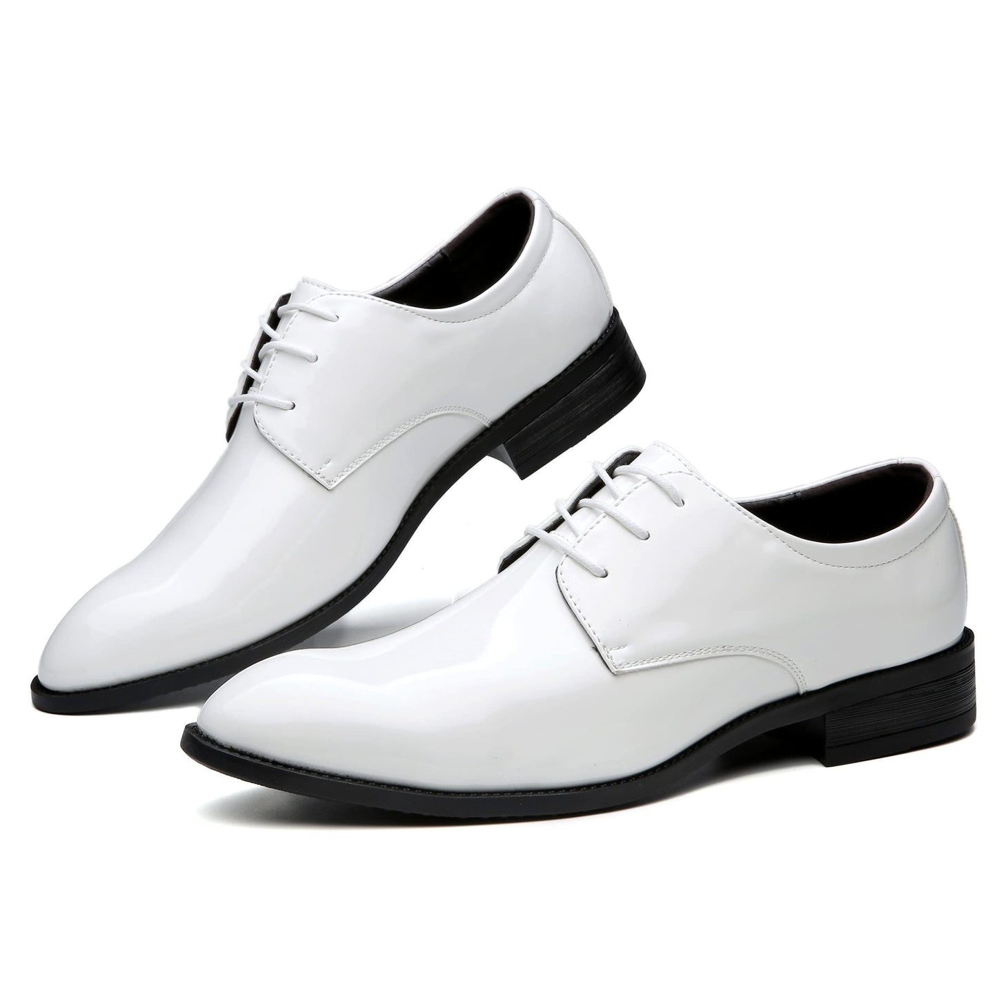 Men's Business Shoes Casual Pointed Toe Slip-On Shoes Tuxedo Fashion Wedding Party Men's Shoes