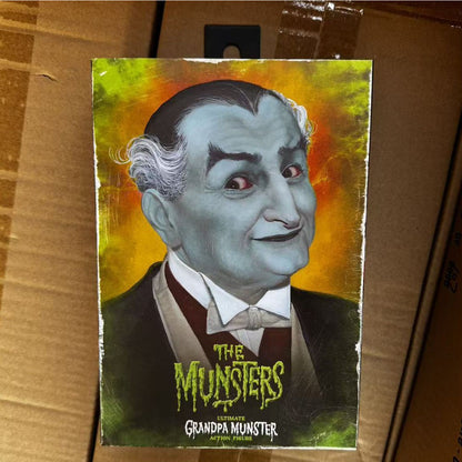 NECA 56090 56089 The Munsters TV Series Grandpa Munster Herman Munster Ultimate Action Figure