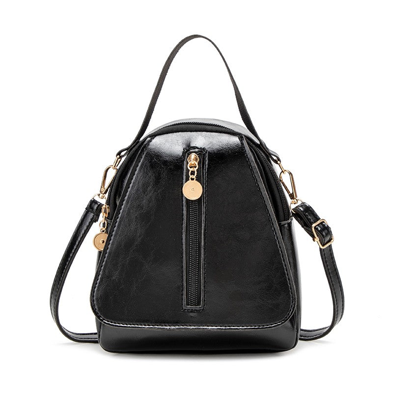 Fashion Women Mini Backpack Solid Color Soft Pu Small Backpacks Female Casual Outdoor Travel Rucksack School Baskpack for Girls