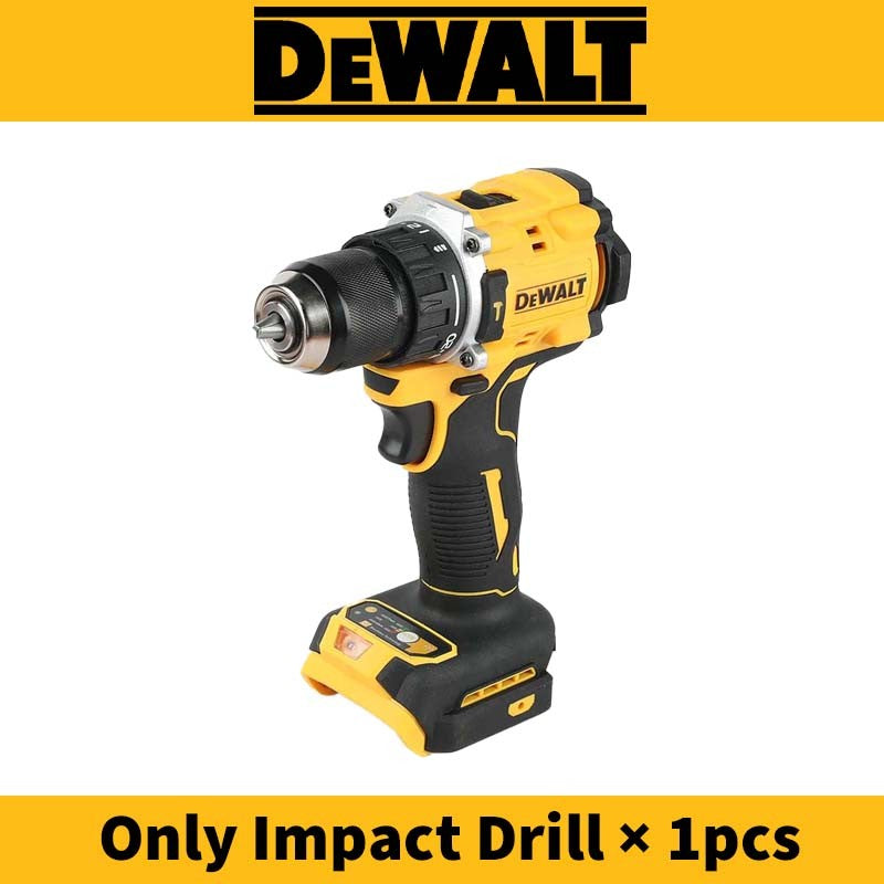 Furadeira de Impacto DeWalt 20V Original DCD805 Brushless Hummer Furadeira Elétrica Compacta Parafusadeira Ferramenta Elétrica Combo com Bateria