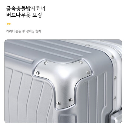 Mala de viagem SUSHIMU com alça larga masculina 20 24 26 Bagagem de mão feminina PC Mala de rodinhas