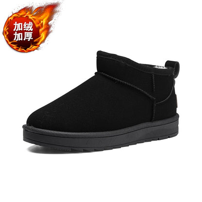 Snow Boots Man Shoes Men Korean Climate Lot Shoes Original High Heel Ankle Boots for You Women Sneakers Brown Boot Mens Shoe