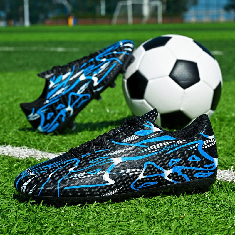 Unisex Youth Soccer Cleats Lightweight Football Shoes for Match Training Enhanced Grip Durable FG TF Comfortable Breathable