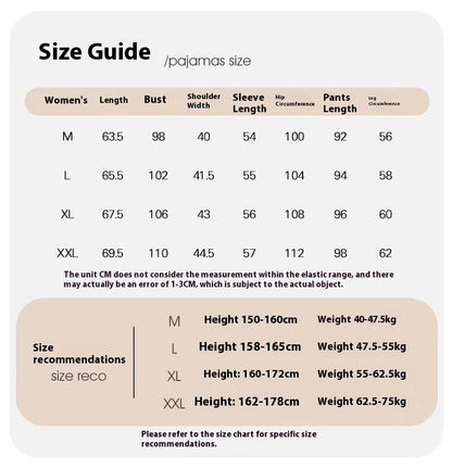 Spring/Autumn New Arrivals: Cloud-Print Cotton Long-Sleeved Pyjama Set for Women Adorable Sweetheart Style Nightwear Homewear Se