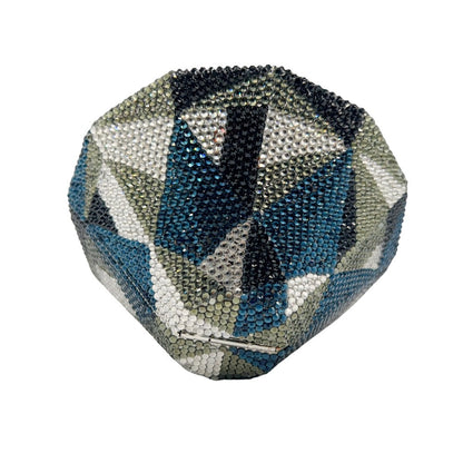 XIYUAN Silver Diamond Evening Bag Luxury Crystal Women Party Wedding Clutches Rhinestone Handbags Ladies Elegant Bridal Purses