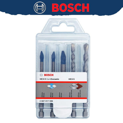 BOSCH Acessórios de Ferramentas Jogo de Brocas Suporte de Bits Broca Helicoidal Acessórios de Ferramentas Multifuncionais 2608522320 2608900585 2608522317