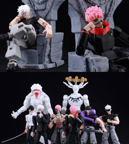 ?9L3D Lucky13 Gojo Sukuna Jujutsu Fushiguro Toji Gojo Satoru Action Figure Dummy13 T13 Multi-Jointed Collectible Toys Titan13