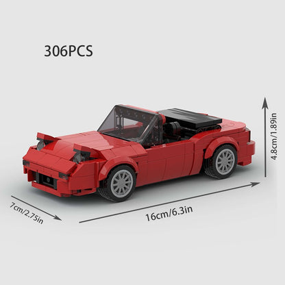 MOC Carro Esportivo de Corrida Veículo Cidade Speed Racer Modelo Técnico Blocos de Construção Tijolos Supercarro F1 Brinquedos Infantis Presentes para Meninos NSX