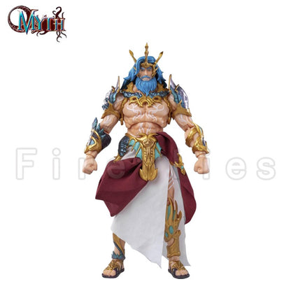 Shinfu Toys Boneco Articulado 1/12 Deuses do Mito Zeus Hades Poseidon Anime Para Presente