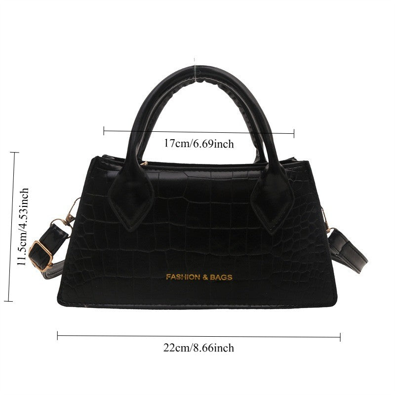 2025 Stylish Handbag - Elegant crossbody bag, Simple and fashionable crossbody bag, Small square handbag