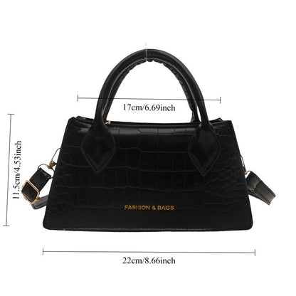 2025 Stylish Handbag - Elegant crossbody bag, Simple and fashionable crossbody bag, Small square handbag