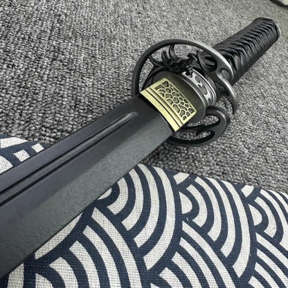 Quality Rosewood Blade Japanese Samurai Katana Sword Wooden Saya Fit Exercise Training Cosplay Props Unsharp