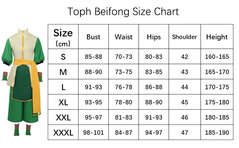 Toph Beifong Cosplay Costume Avatar of Last Airbender Live-action Gray Uniform Vest Tops Pants Outfits Halloween Carnival Suits