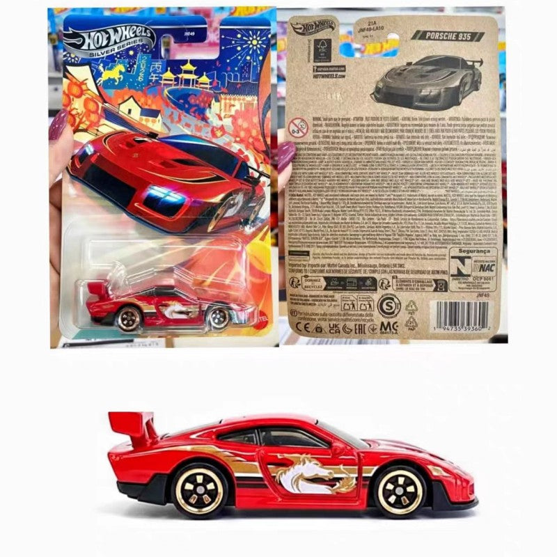 In Stock Hot Wheels JNF49-LA10 2026 Chinese Year of the Horse Limited Edition Die Cast Model Porsche 935 Collection Surprise Car