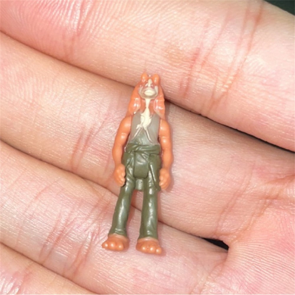 Hasbro Star Wars Série 1/72 Aayla Secura R2-D2 Boba Fett Darth Vader Produtos Genuínos a Granel com Defeitos Boneco de Ação