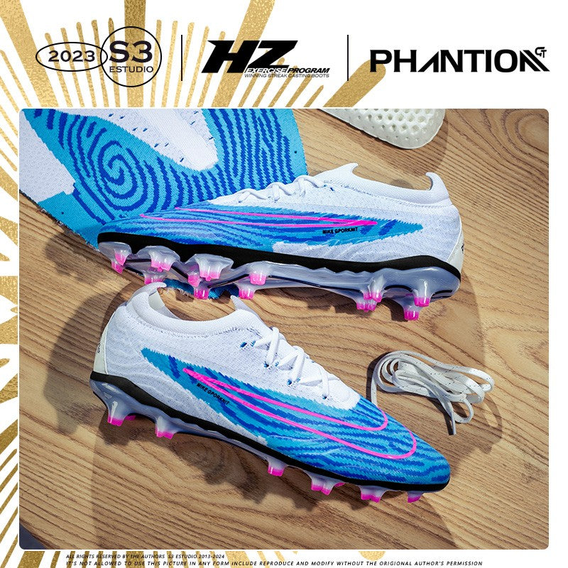 High Quality Ultralight Men ‘s Soccer Shoes Non-Slip Turf Soccer Cleats Kids TF/FG Training Football Boots Chuteira Campo