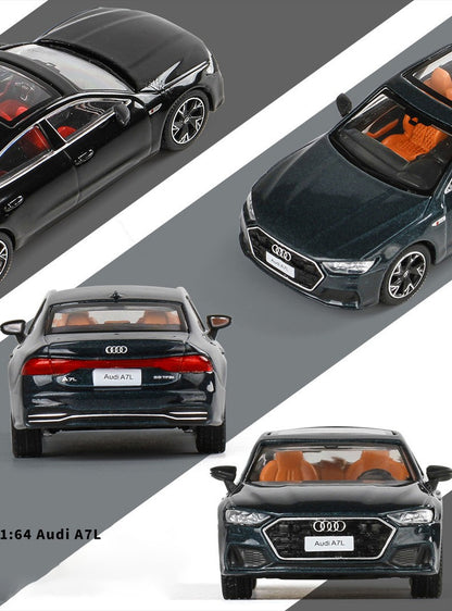 JKM 1:64 A7 2022 Alloy Car Diecasts & Toy Vehicles Car Model Miniature Scale Model Car For Children