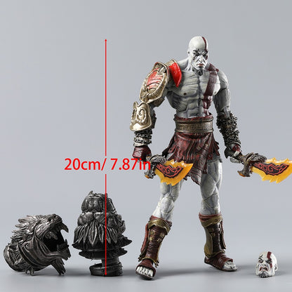 NECA God of War 3 Ultimate KRATOS Boneco de Ação PVC Modelo Colecionável Brinquedo