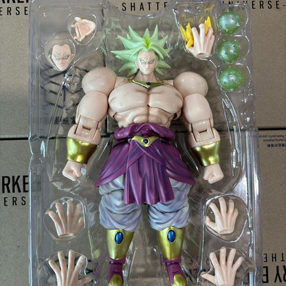 Em Estoque Dragon Ball Demoniacal Fit DF SHF Lendário Berserker Quebra o Universo Broly Boneco de Ação Brinquedo Modelo Presente
