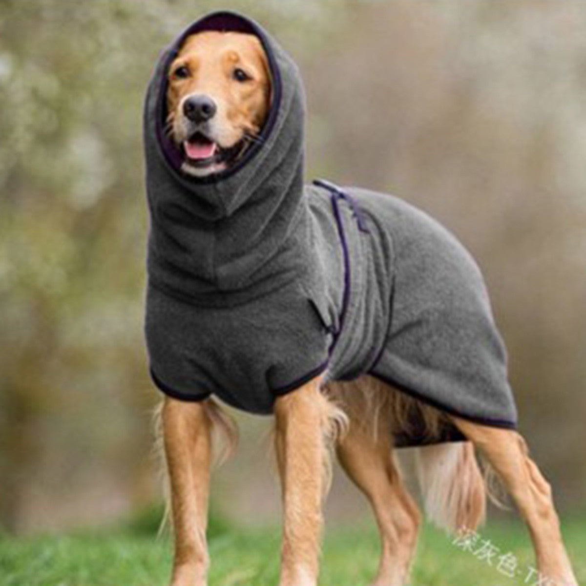 Casaco de Inverno para Cães, Genérico, para Whippet, Galgo, Jumper Aconchegante de Lã, Casaco e Roupa para Lurcher com Forro Quente, Faixa Ajustável M