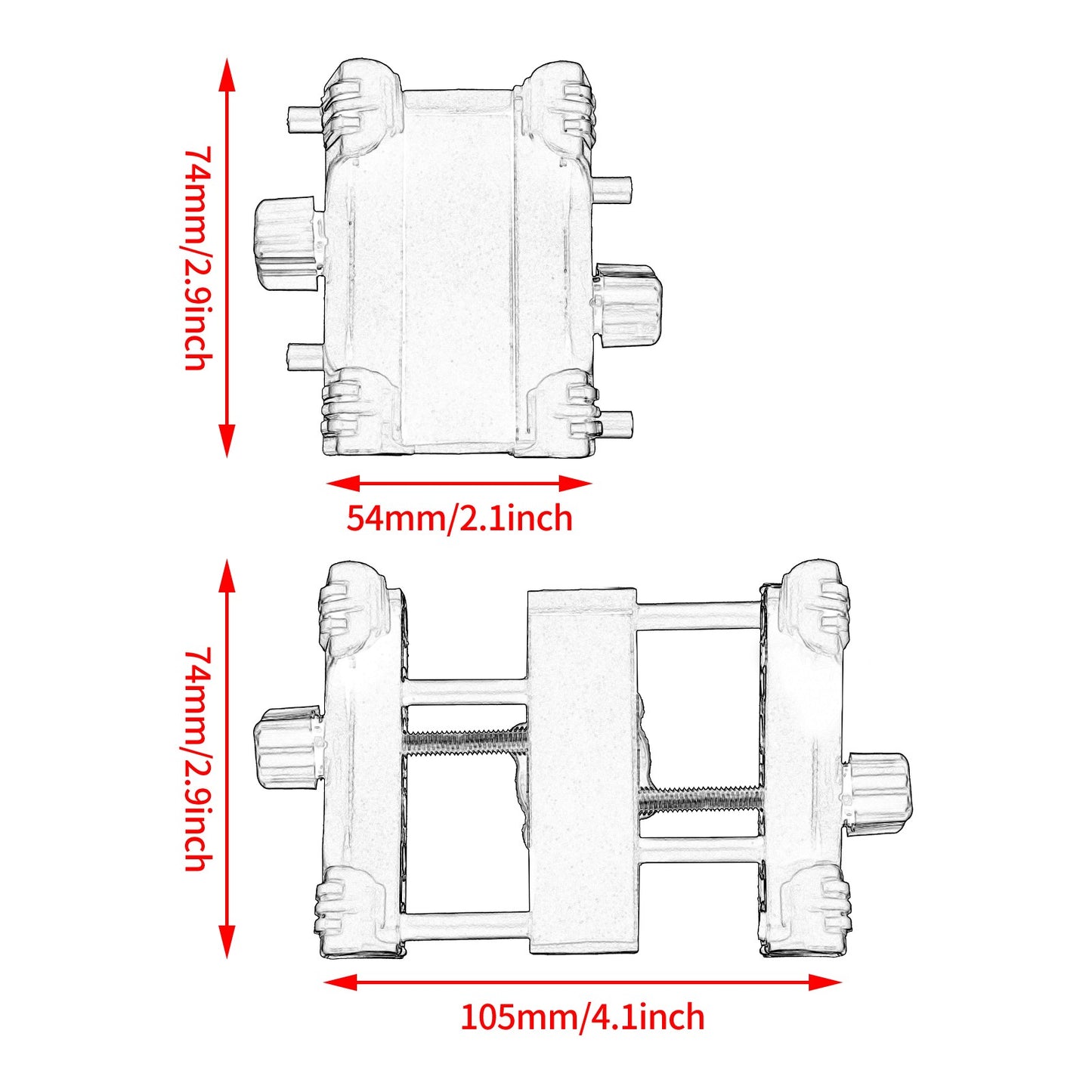 Suporte de Celular Ajustável para Moto, Clipe de Celular, Suporte de Montagem, Preto, para Harley Touring Sportster XL Dyna Softail
