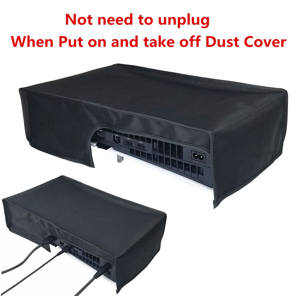 Black/Gray Anti-Scratch Dustproof Protective Cover For PS5 Pro Console Gaming Accessories Horizontal Oxford Cloth Dust Cover