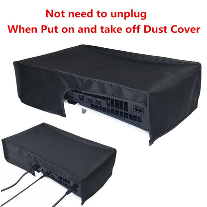 Black/Gray Anti-Scratch Dustproof Protective Cover For PS5 Pro Console Gaming Accessories Horizontal Oxford Cloth Dust Cover