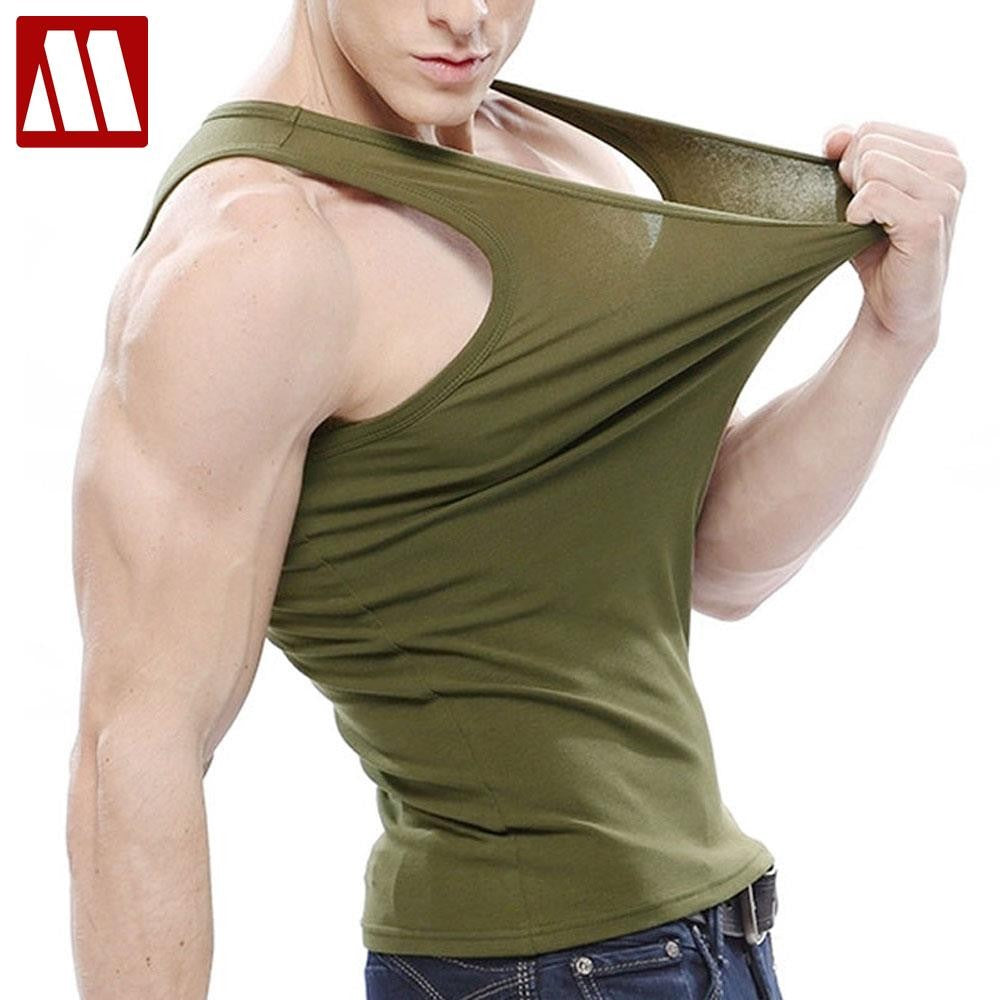 Men Stringer Tank Top Mens Bodybuilding Fitness Mens Singlets Lycra Tank Shirts Summer Clothes Muscle Vest Sleeveless Undershirt