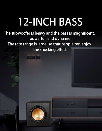 Conjunto de áudio Bluetooth de home theater com rede inteligente e 7.2 canais Balenald Dolby Atmos de última geração