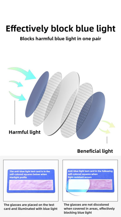 Blue Light Blocking HD Women Reading Glasses Stylish Presbyopic Eyeglasses Plano Eyewear Dazzling Large Frame Set with Diamonds