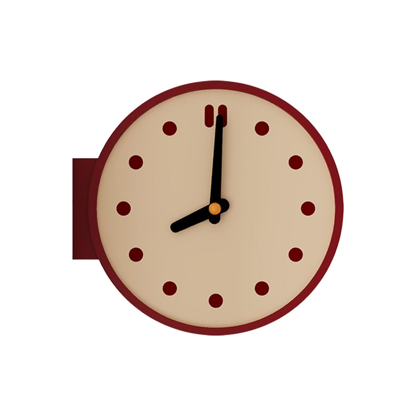 Corner Wall Clock Tabletop Clock Decorative Modern Watch Craft Art Stylish