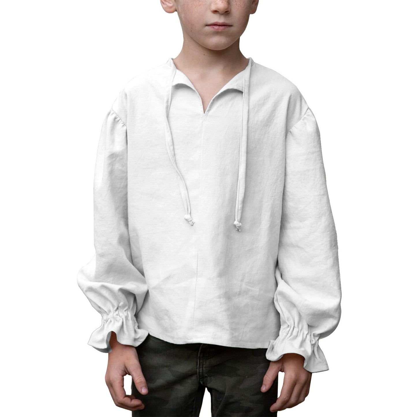 Cosplay Costumes for Children Ruffled Pirate Knights  Pants SetHalloween Medieval Renaissance Victorian Era Vampire