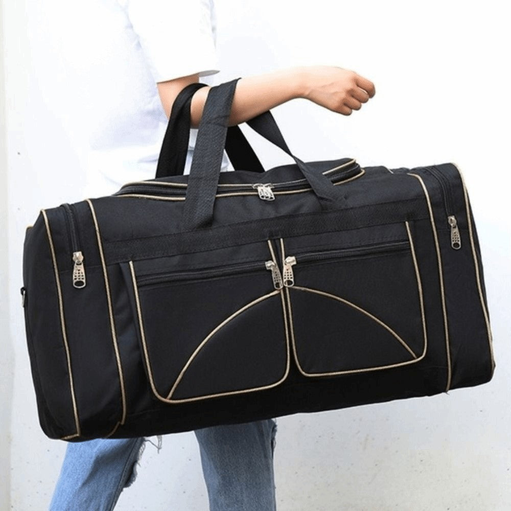 Large Capacity Travel Duffel Bag Waterproof Durable Outdoor Sports Bag Multi-pocket Oxford Cloth Large Travel Bag Gym Workouts