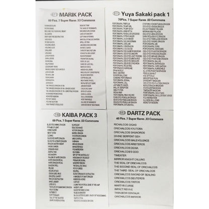 Yu Gi Oh Cards PACK DE DEUS EGÍPCIO Deck de Cartas Inglês TCG Holográfico Dourado Dragão Branco Jogo de Duelo Coleção de Cartas com Caixa de Lata