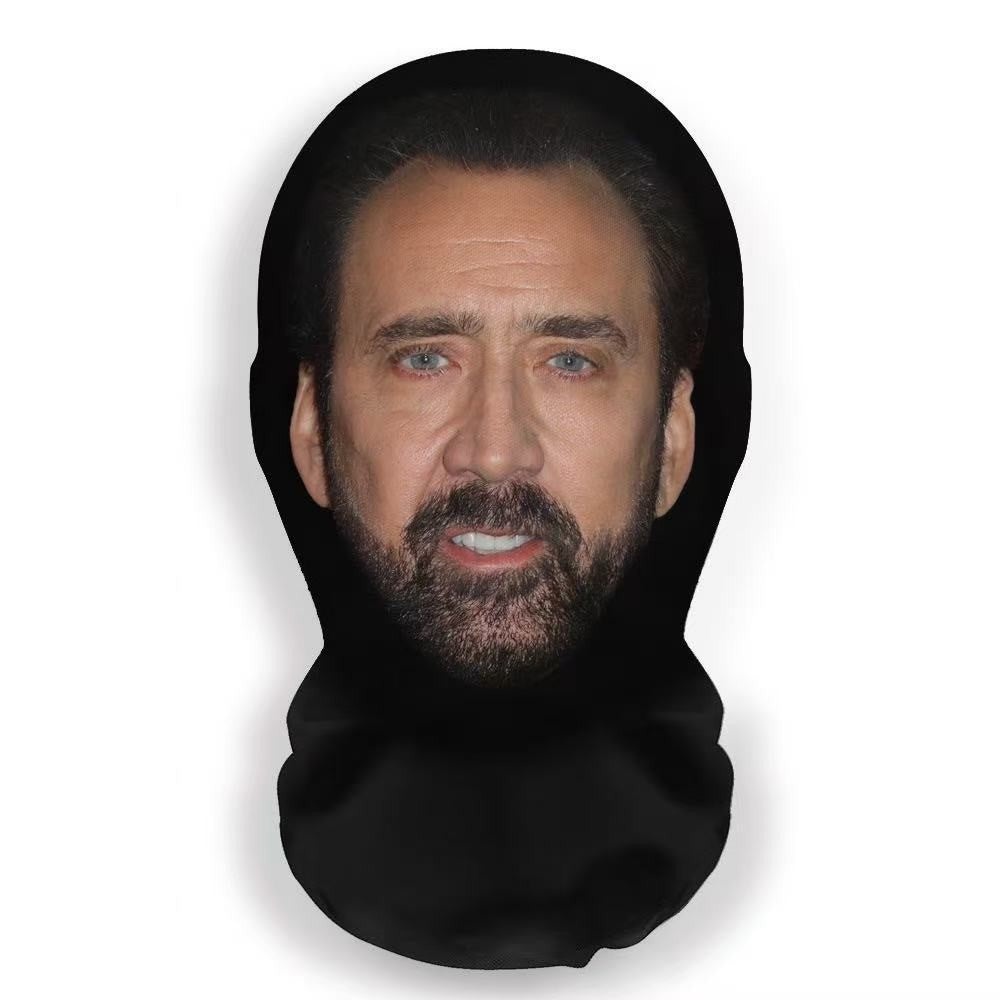 Anime Michael Jackson Style Full Face Mask Unisex Dustproof Cycling Scarf Headwear for Cosplay Role Play Props