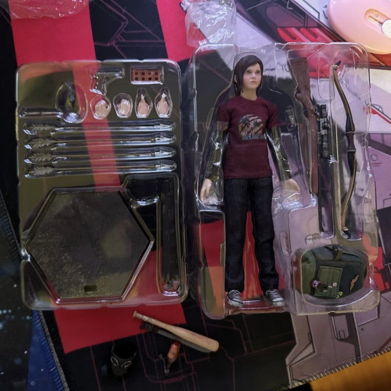 Novo Relançamento Limtoys The Last Survivor Of The Apocalypse 1/12 Joel Ellie 6 Polegadas Action Figure Colecionável Modelo Kit Garagem