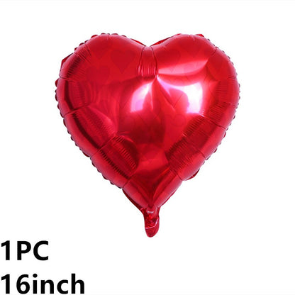 2/12PC 12/18Inch Poker Casino Latex balloon aluminum foil balloons Wedding Christmas Party Baby Shower Birthday Decoration