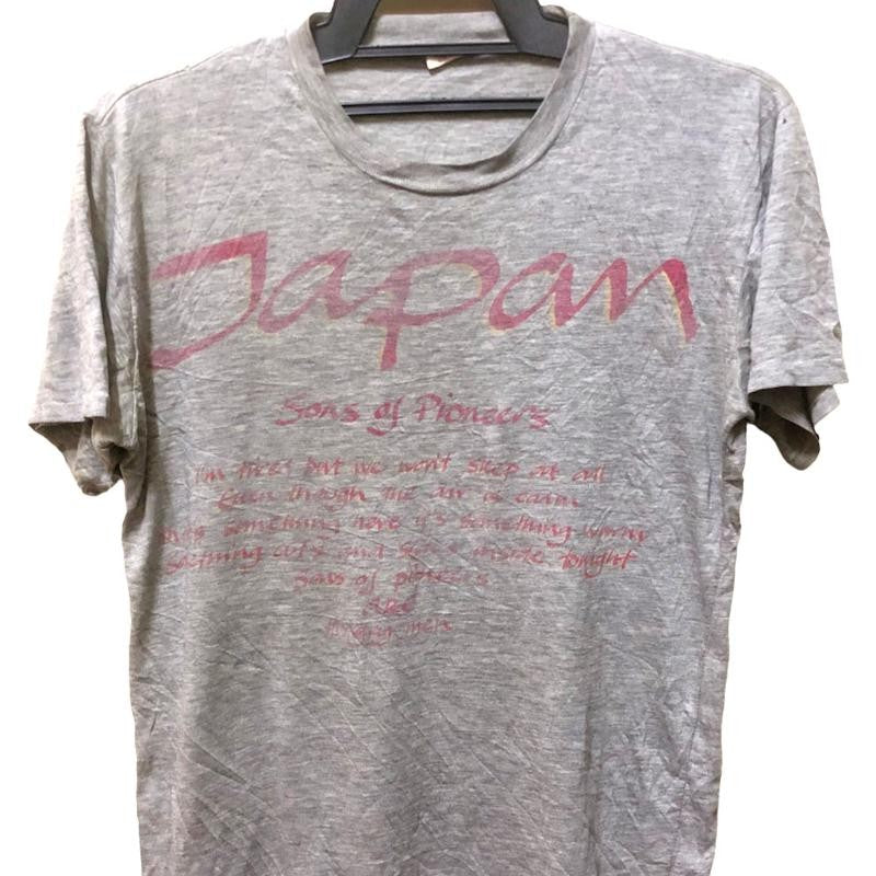 VINTAGE 1981 JAPAN DAVID SYLVIAN ROCK PUNK NEW WAVE TOUR CONCERT PROMO T SHIRT