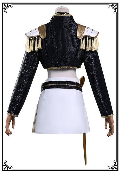 Black Golden Rumi Zoey Mira Cosplay Cosplay Costume Wig Women Suit Halloween Party Role Playing Outfit