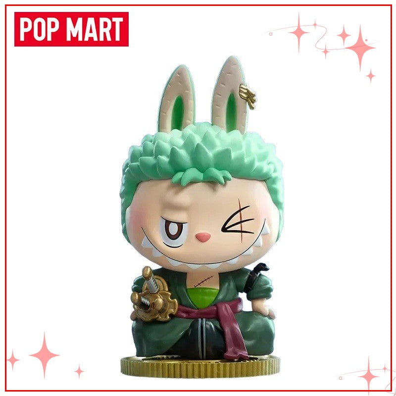 Pop Mart THE MONSTERS Labubu One Piece Series Blind Boxes Labubu One Piece Figurinhas Presente