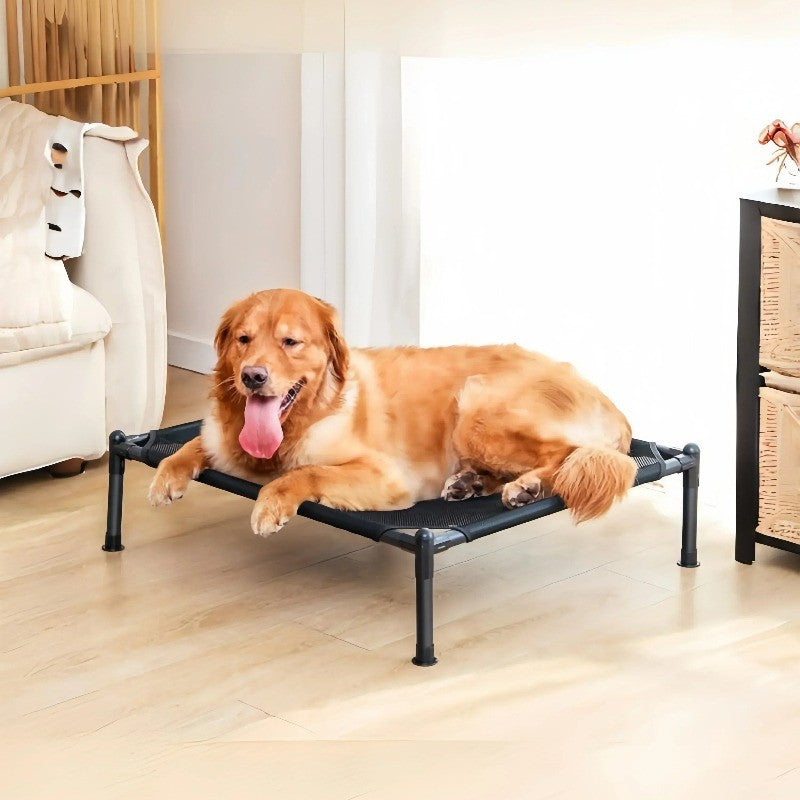 Cama de cachorro dobrável indestrutível para animais de estimação ao ar livre, camas de cachorro em promoção, resfriamento de verão, lavável
