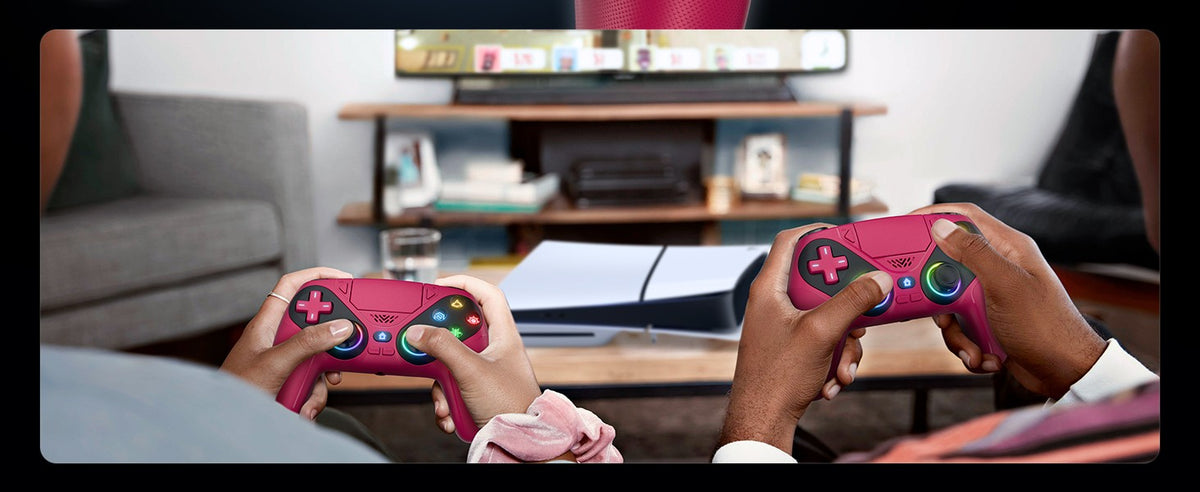 RGB Wireless Gamepad,For Playstation 5/PS5 Controller,With Turbo Dual Sense Vibrate Programming 3D Gaming Controller Console