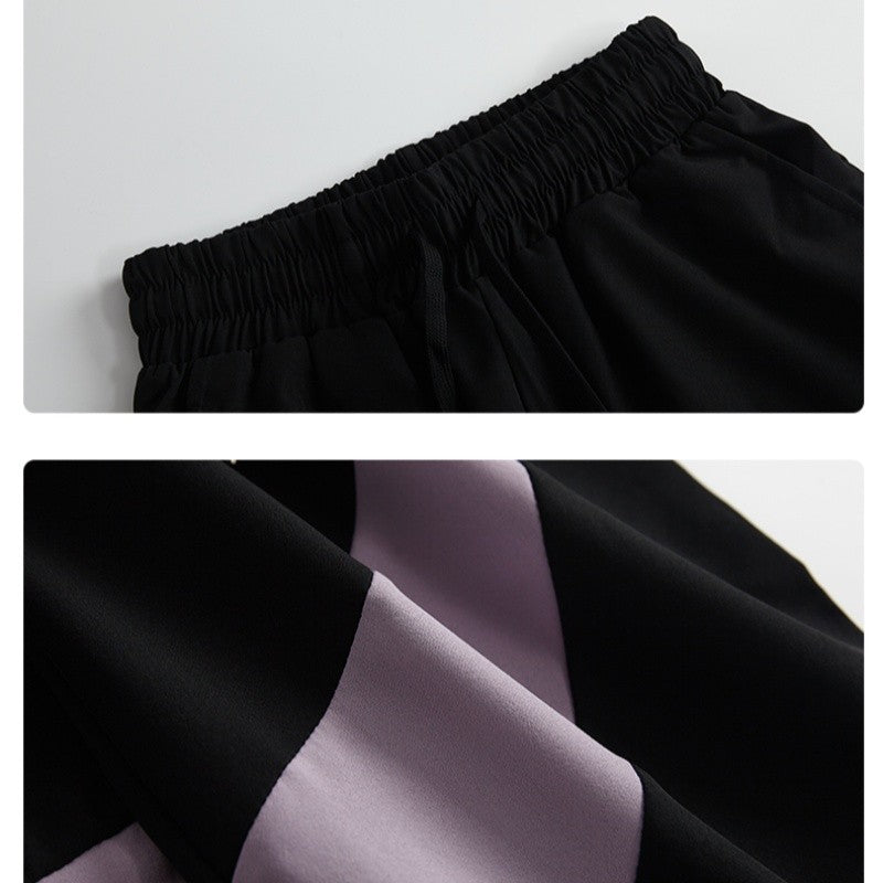 DRUR Yoga Set for Women 2 Piece Lightweight Loose Fit Sportswear Outfits Breathable Tops Pants Suit Running Clothes Autumn New