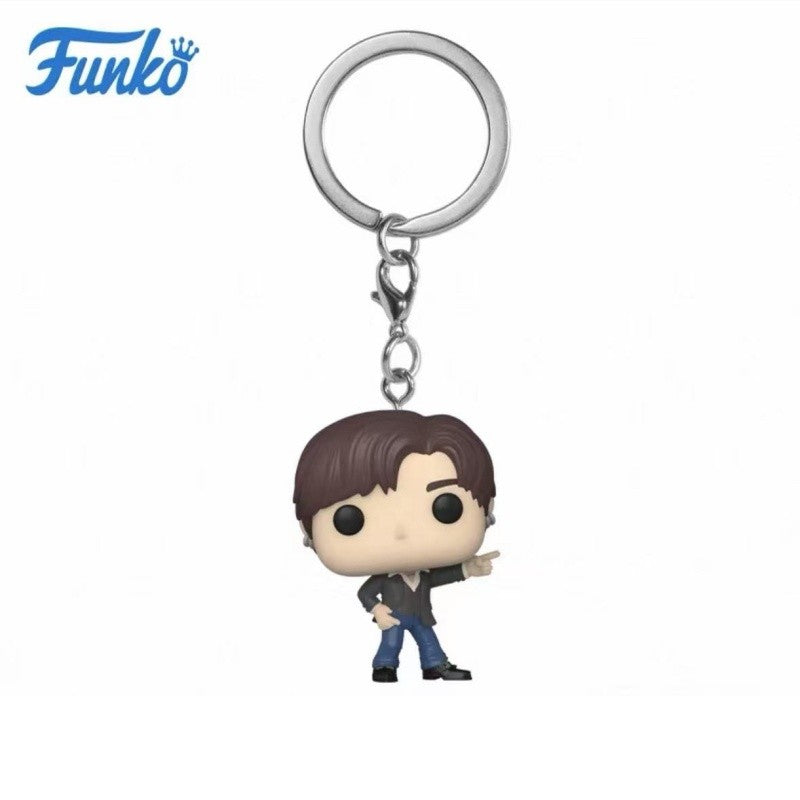 BTS Bangtan Boys Boneco Jung Kook Jimin V Jin Funko Pop Boneco de Vinil Figura de Mesa de Boneca na Moda Brinquedos de Modelo Colecionáveis Presente de Fã